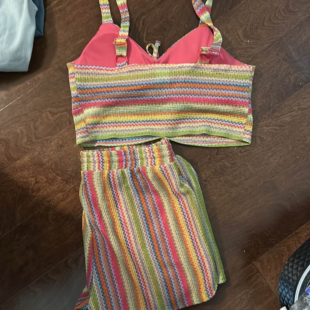 No Boundaries Multicolor Knit Set - Picture 4 of 4
